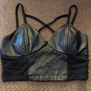 Black Bralette/Crop